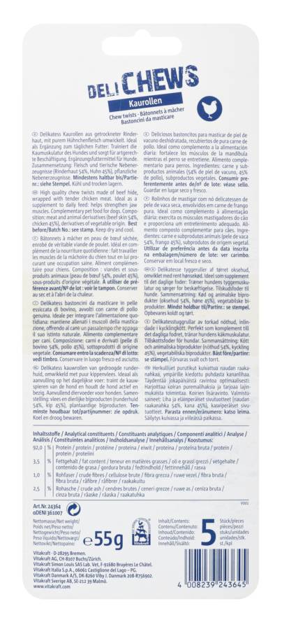 Bâtonnets à mâcher Poulet Taille S P-5 - Image 2