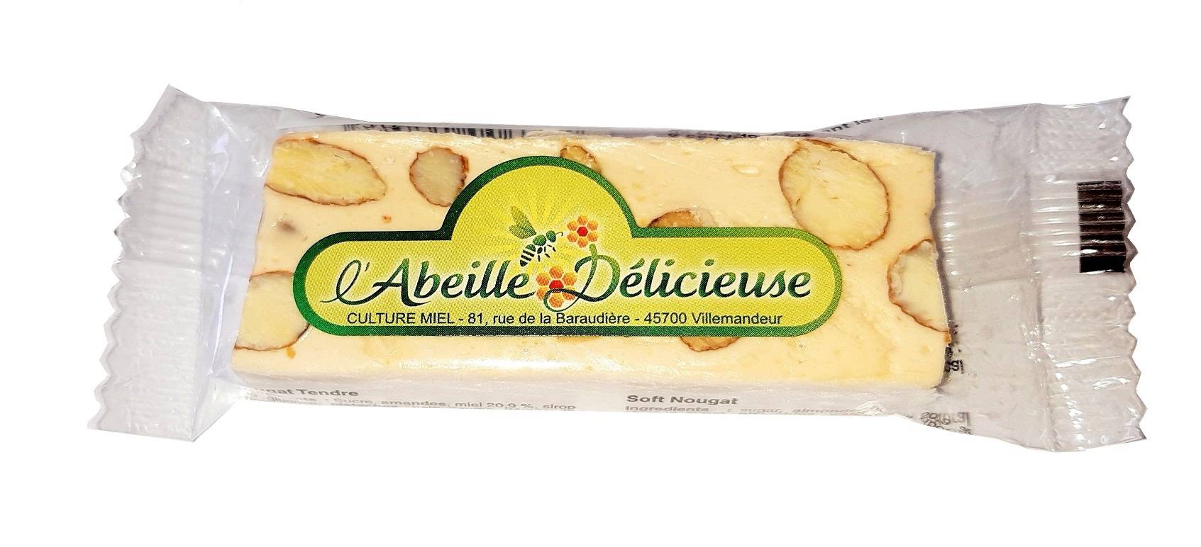 L'Abeille Délicieuse - Turrón almendras miel 30 g - L'Abeille Délicieuse - Imagen 2