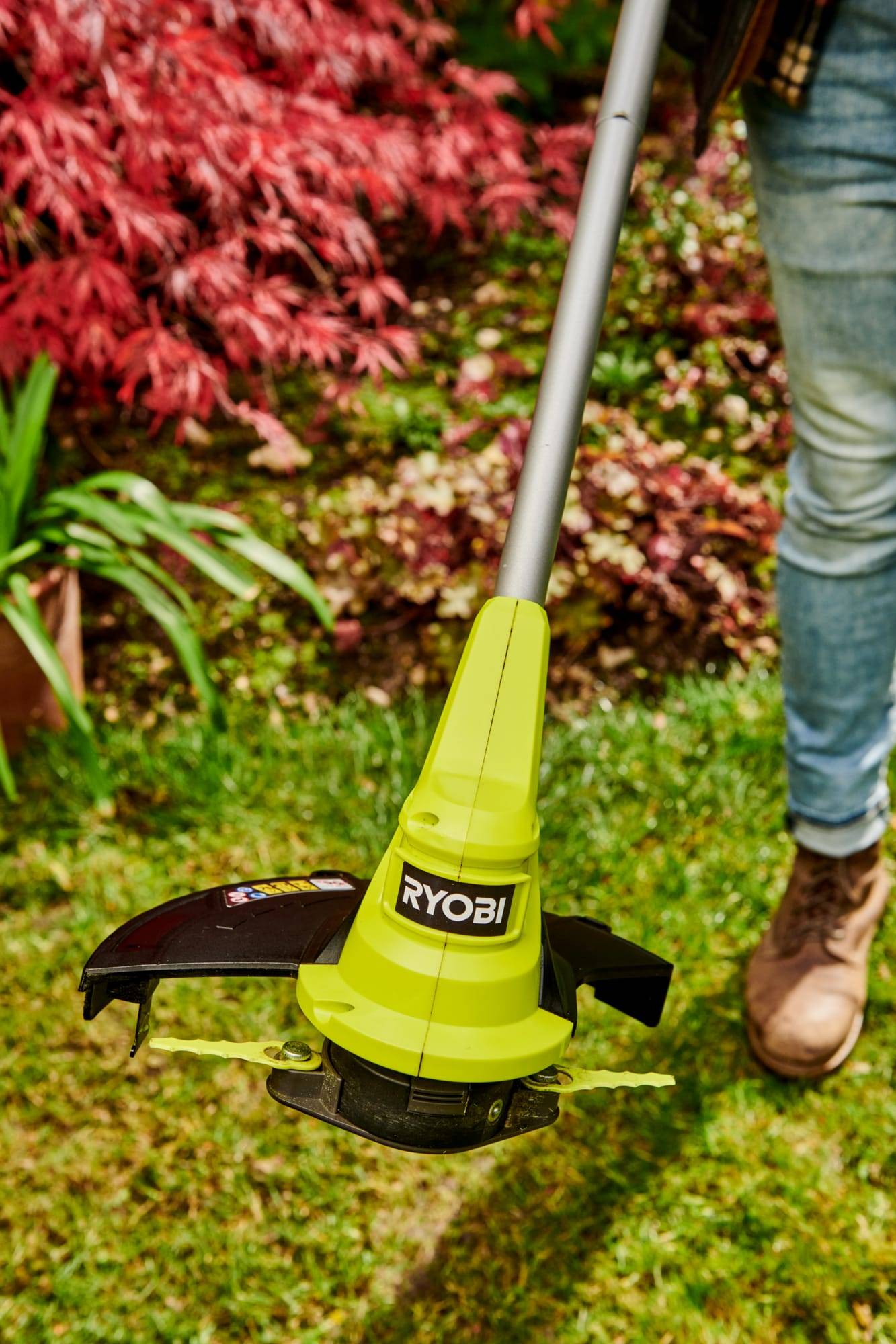 Ryobi - Ryobi - Coupe bordures RY18LT23A-120 + tête double lame H.68 cm - Image 6