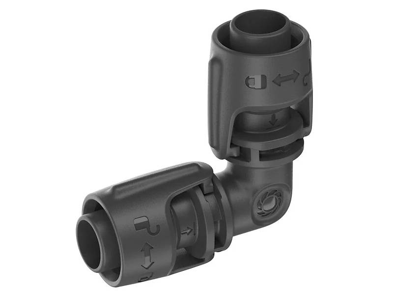 Gardena - Jonction en L 13 mm Boîte de 5 pièces Quick & Easy - Gardena - Imagen 3