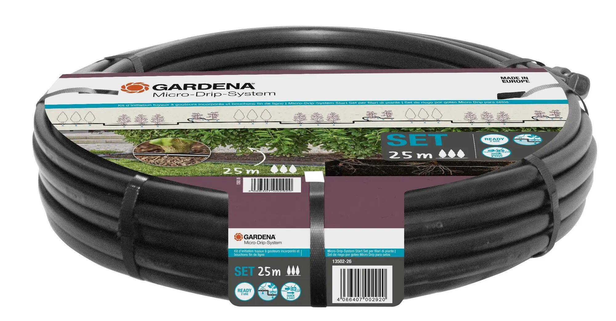 Kit d'arrosage goutte-à-goutte pour rangée de plantes 25m - GARDENA - Imagen 2