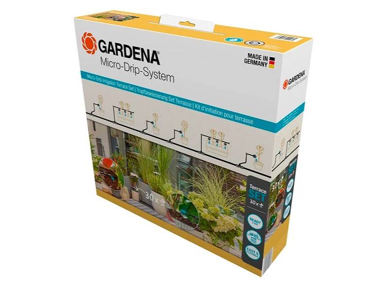 Gardena - Kit d'arrosage goutte-à-goutte pour terrasse 30 plantes - Gardena - Imagen 11