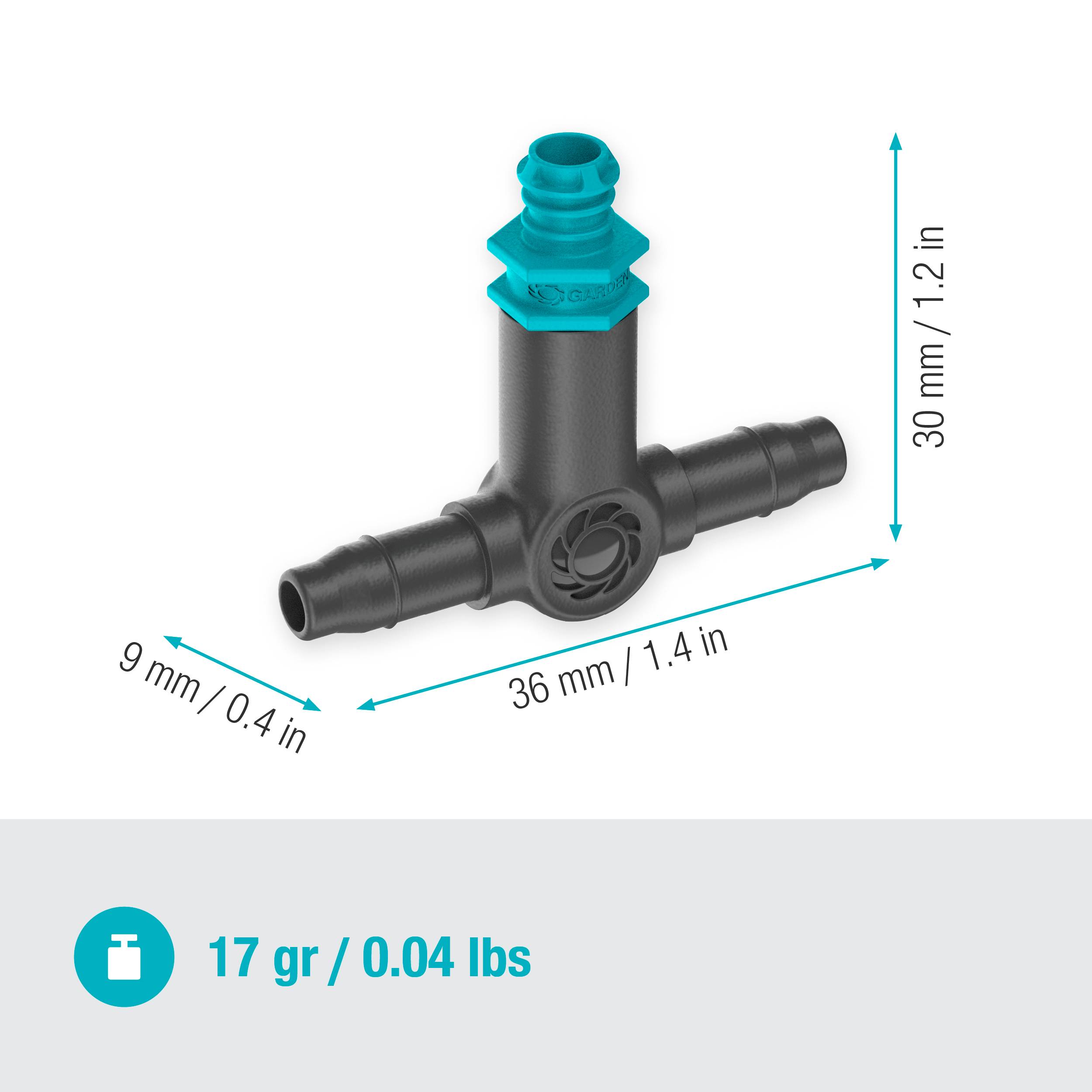 Gardena - Goutteur en ligne auto-régulant 2L/h Boîte de 10 pièces - Gardena - Imagen 7