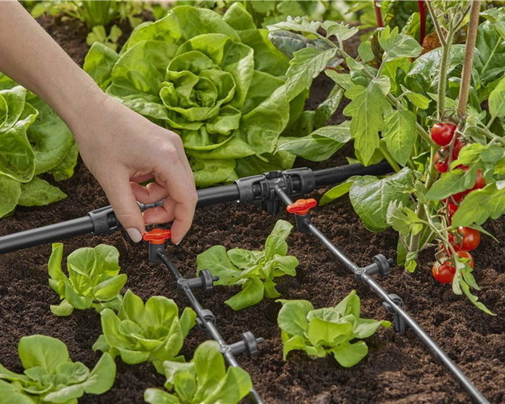 Gardena - Réducteur en T plastique rouge entre tuyaux Ø 13 et 4,6 mm - Gardena - Image 9