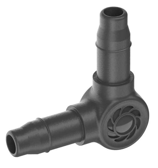 Gardena - Connecteur de tuyau en plastique noir Ø4.6 mm modèle L - Gardena - Image 4