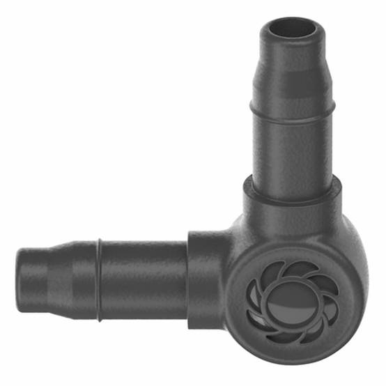 Gardena - Connecteur de tuyau en plastique noir Ø4.6 mm modèle L - Gardena - Image 6