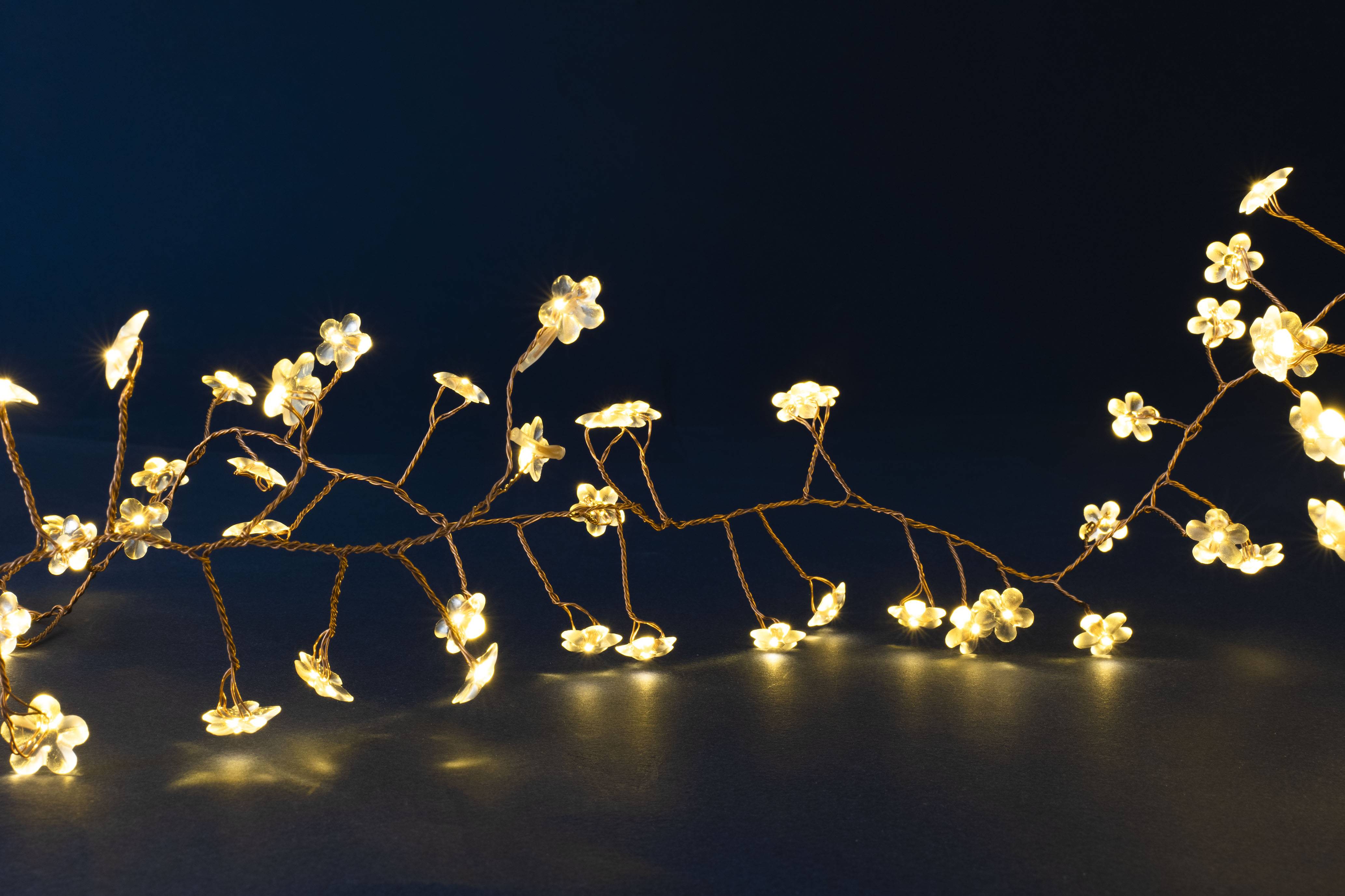 Blachere Illumination - Guirnalda micro-LED decoración flores Blanco cálido L.2 m - Blachere Illumination - Imagen 2