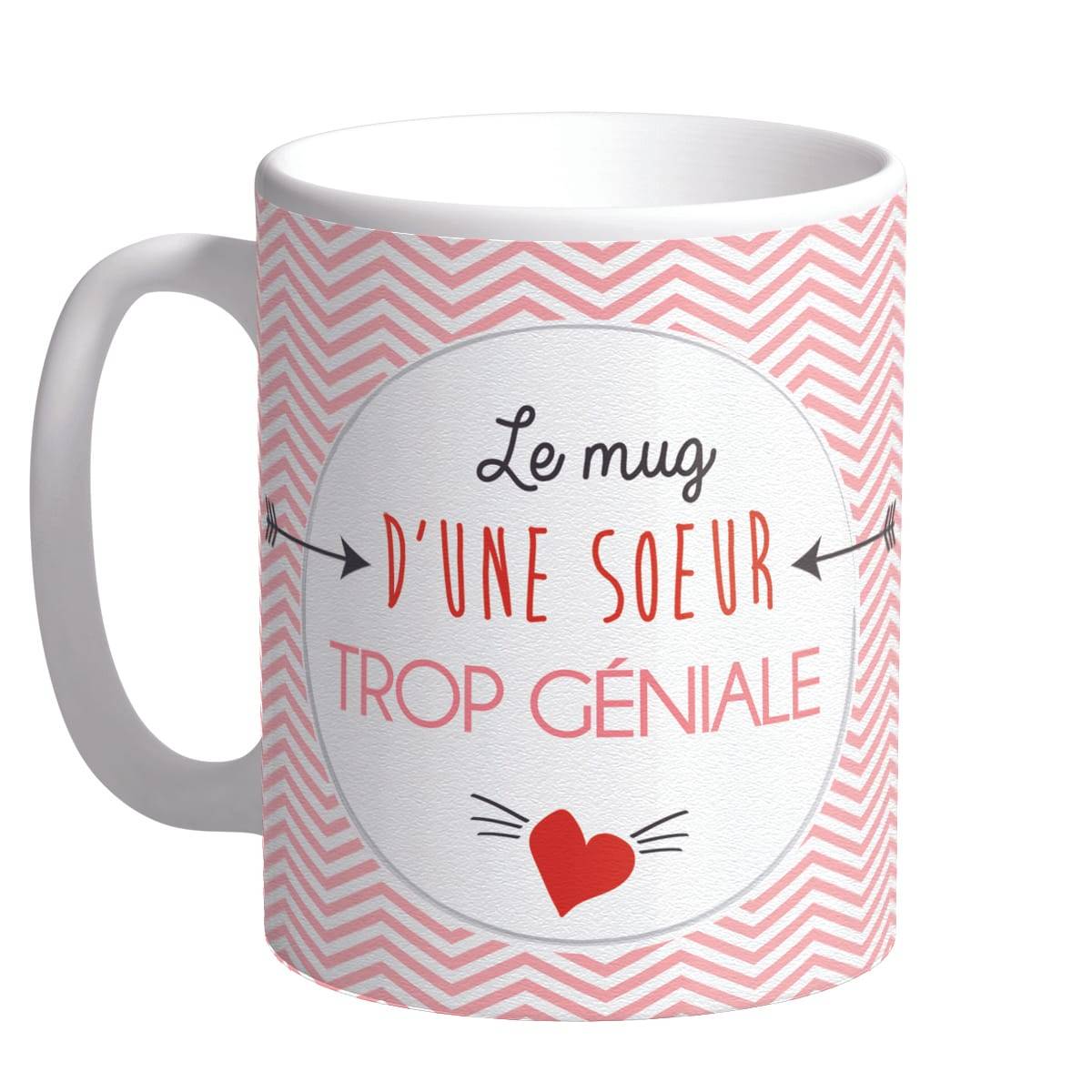 mug magie de noel rouge
