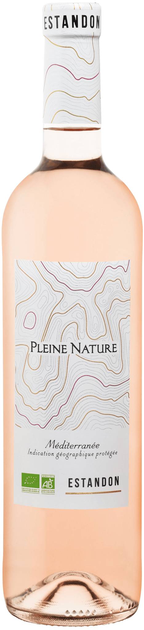 ESTANDON - Vin IGP Méditerranée Pleine Nature bio rosé 75 cl