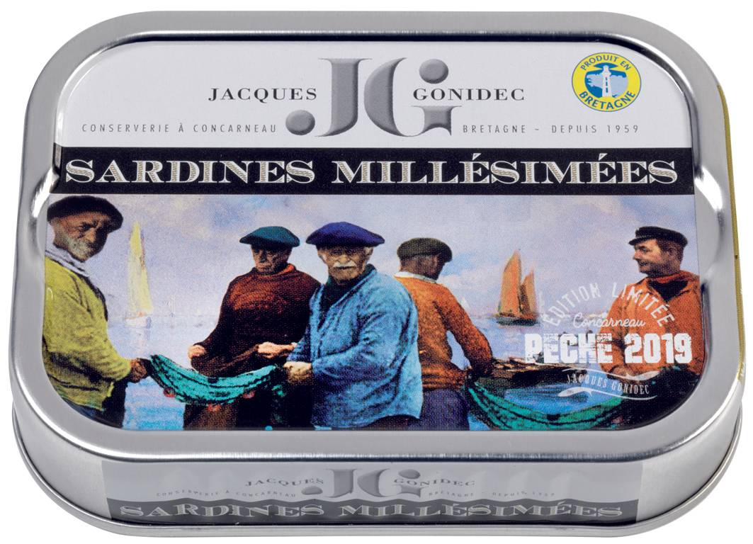 Jacques Gonidec - Sardines millésimées Bio