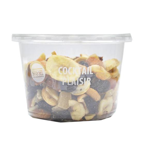 Les Vergers d'Escoute - Barquette mélange Fruits secs Cocktail plaisir 220 g