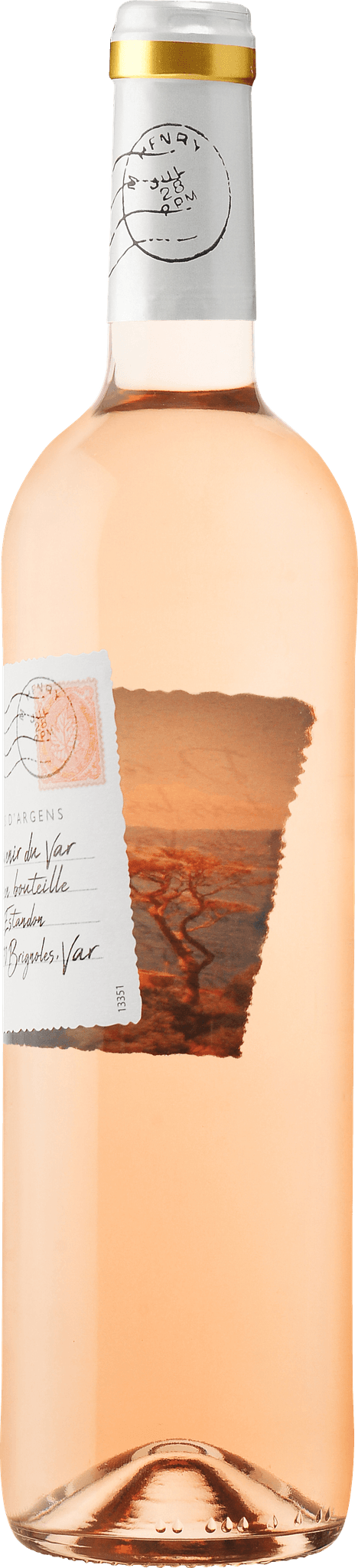 ESTANDON - IGP Var-Argens - Souvenir du Var rosé gris 75 cl - Estandon - Imagen 4