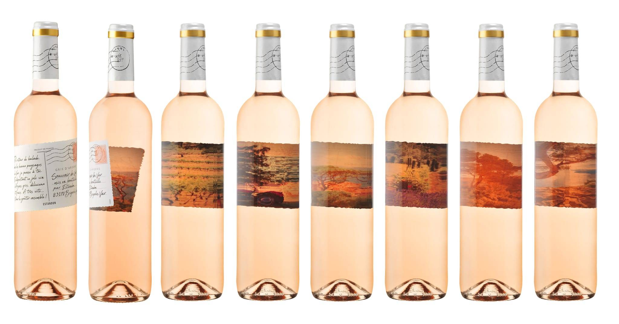 ESTANDON - IGP Var-Argens - Souvenir du Var rosé gris 75 cl - Estandon - Imagen 1