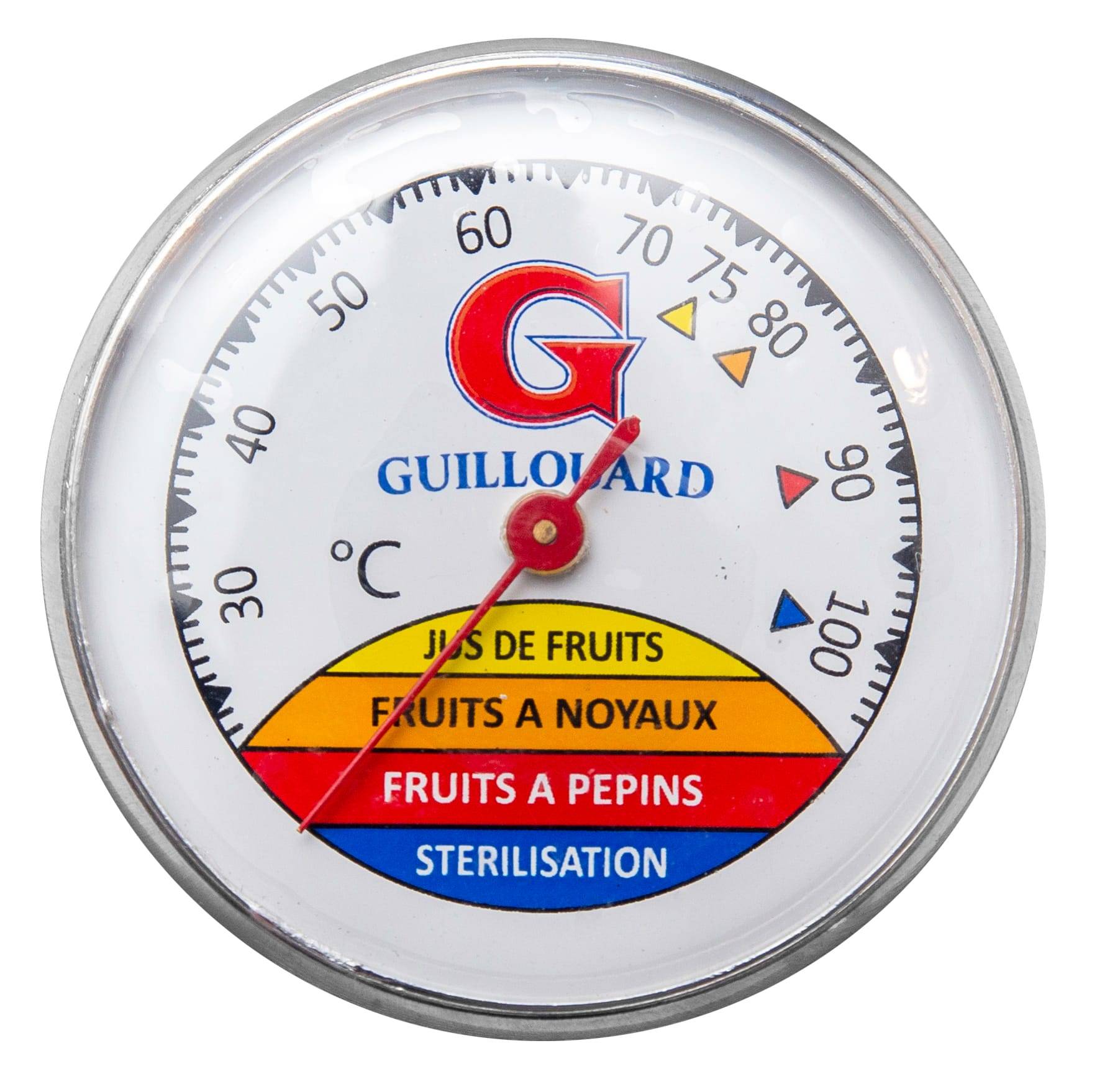 Thermomètre pour stérilisateur 100°C Ø 5,3 cm H 1,8 cm - GUILLOUARD - Image 1