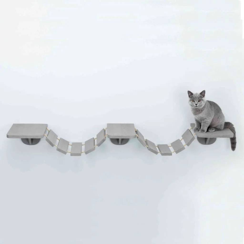 Échelle d'escalade mural Bois Sisal Taupe 150 x 30 cm – TRIXIE