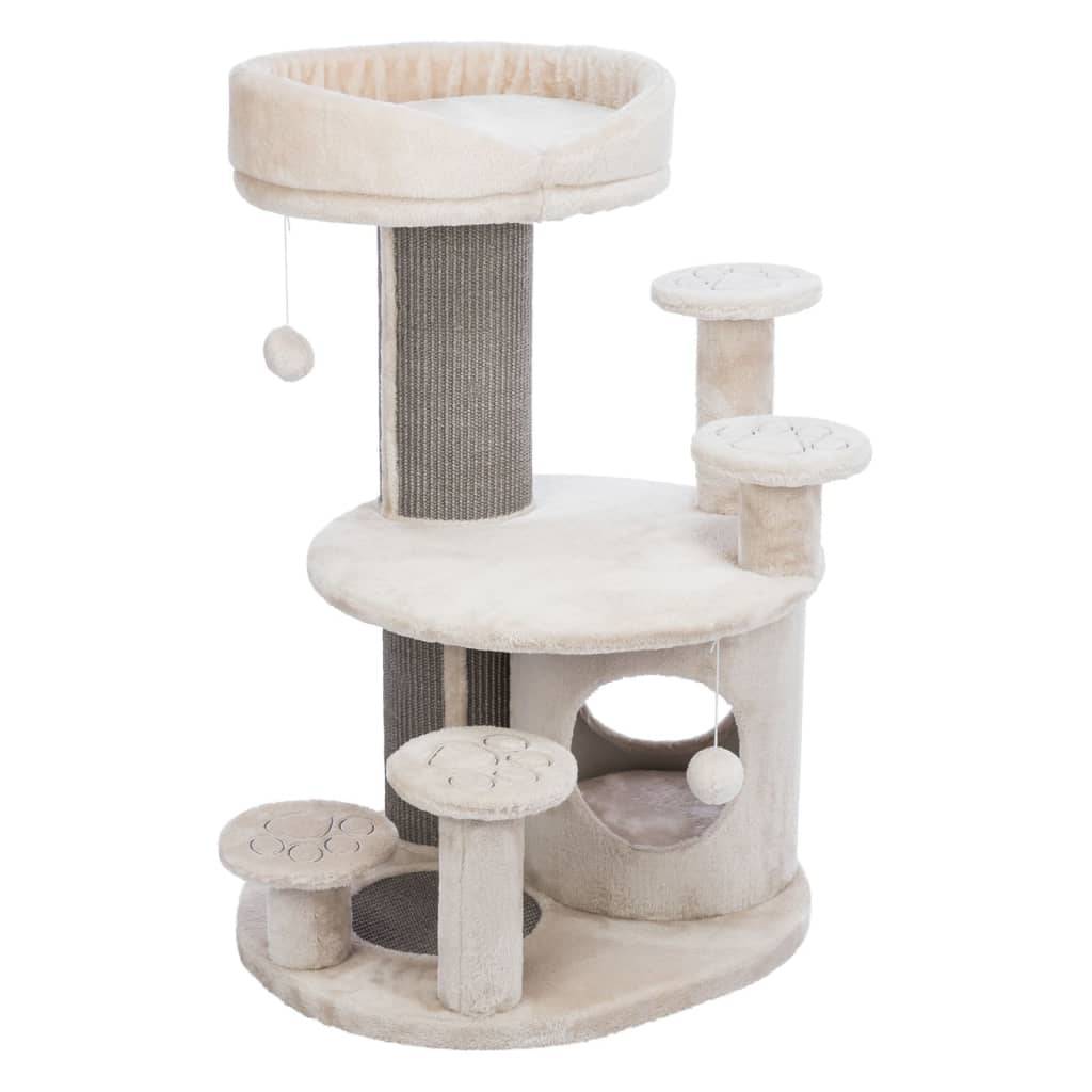 Árbol para gato Emil sisal y poliéster gris claro H.96 cm - Trixie - Imagen 5