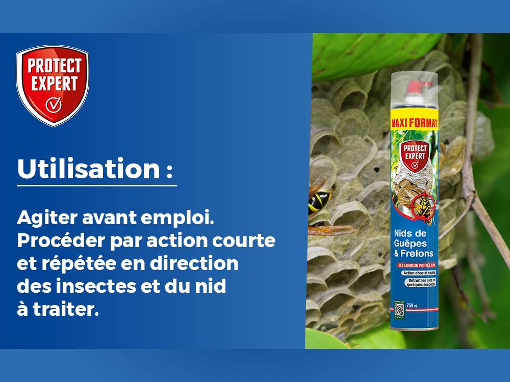 GUEPES ET FRELONS JET LONGUE PORTÉE - AÉROSOL - Imagen 3