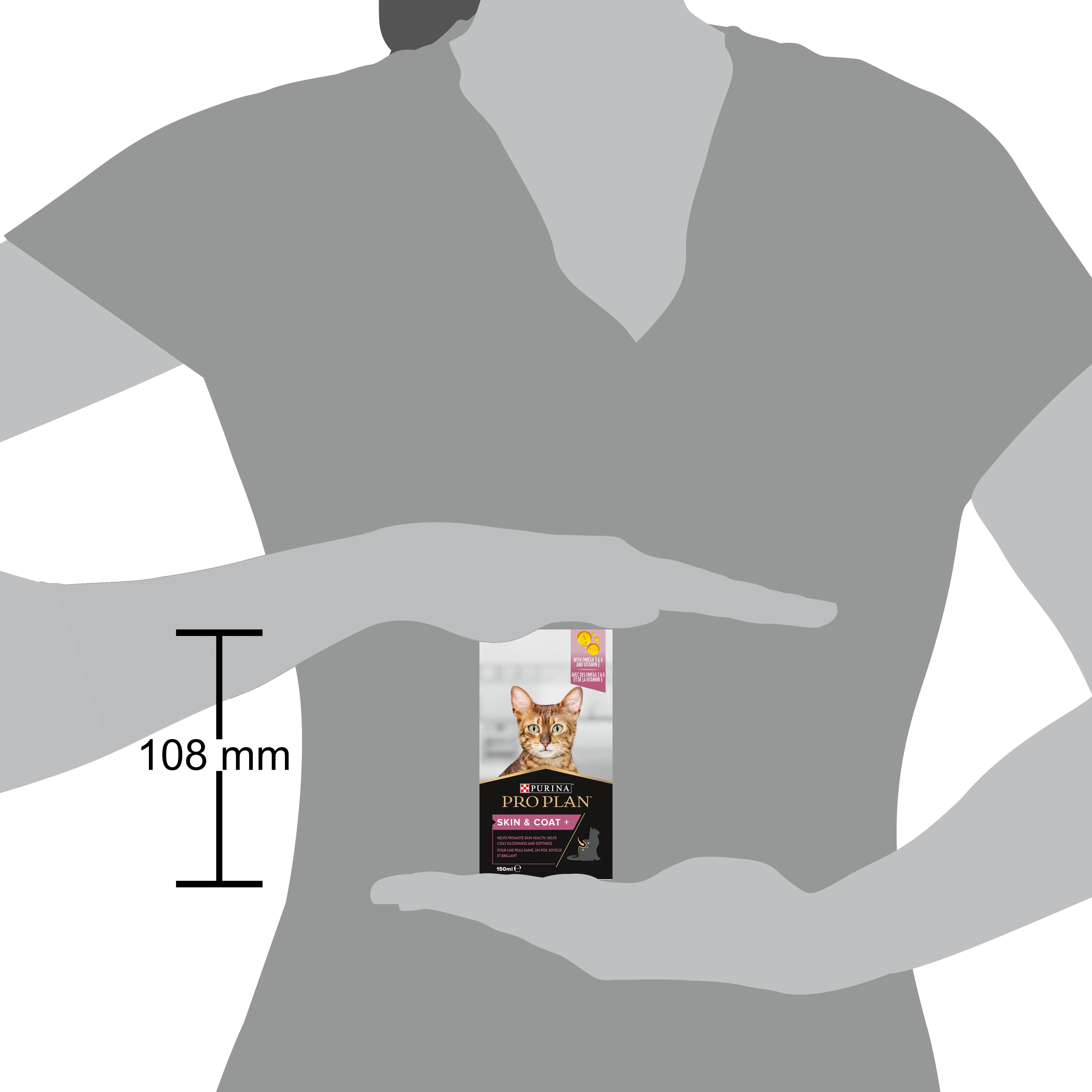 Purina Pro Plan - PRO PLAN Skin & Coat+ Chat Aliment complémentaire 150ml - Imagen 5