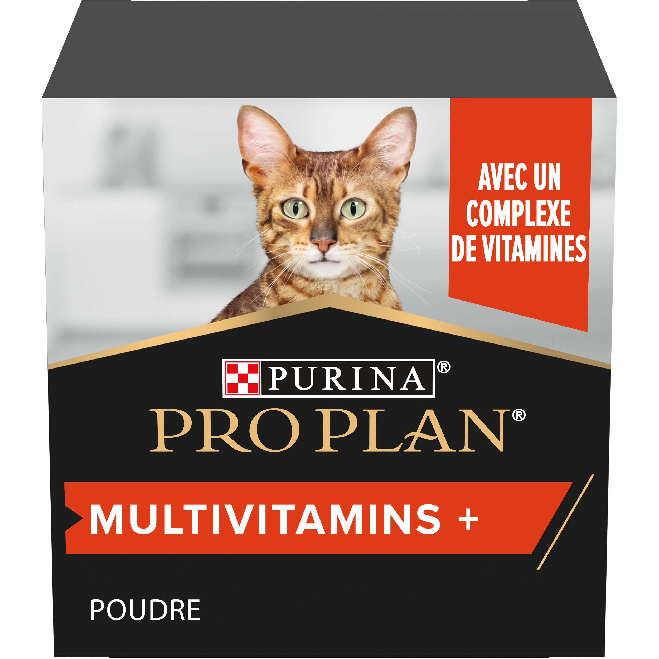Complément alimentaire multivitamins pour chat poudre boîte 60 g - Pro plan
