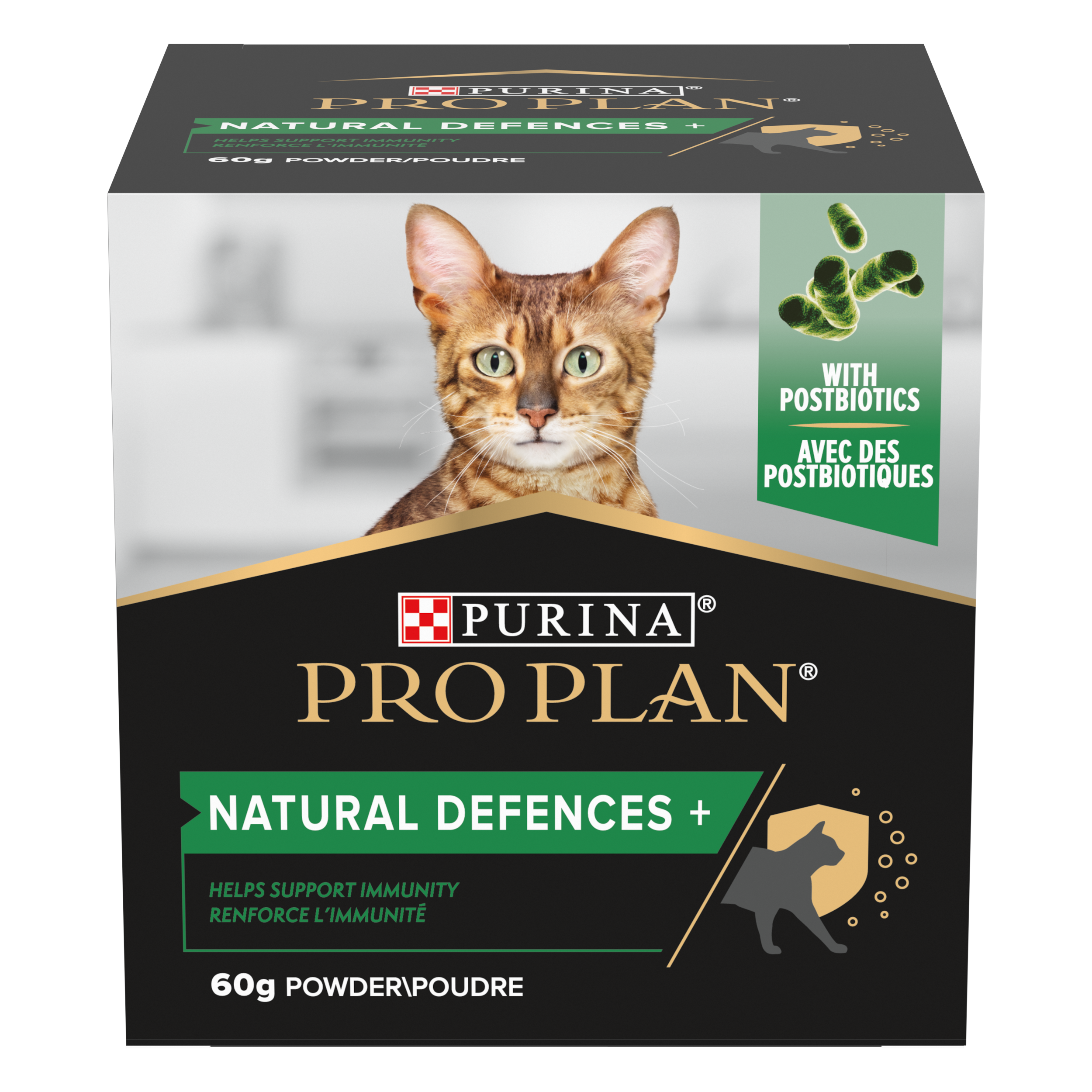 Purina Pro Plan - PRO PLAN Natural Defences+ Chat Aliment complémentaire 60g - Imagen 1