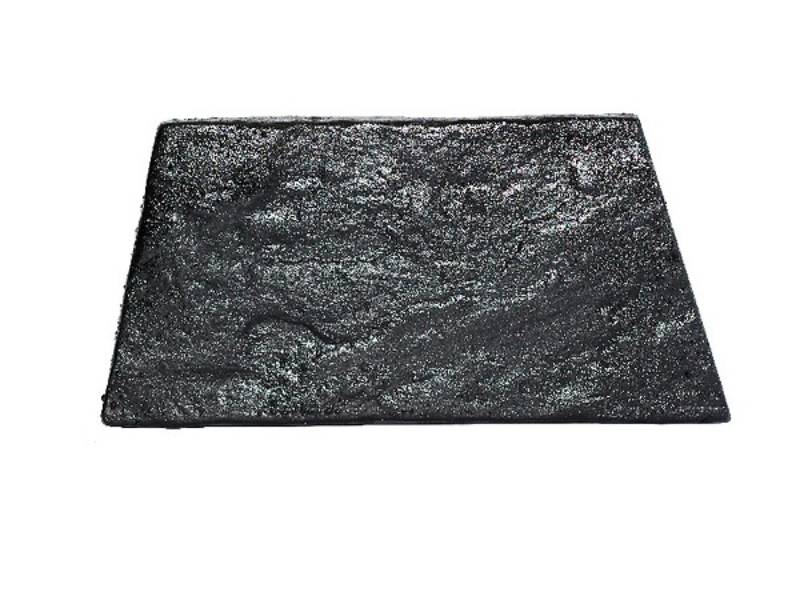Bordure Plate Hexagonale Béton Ciré Ton Ardoise 30 x 23 x 15 cm Ép. 4 cm – W.HAIRIE