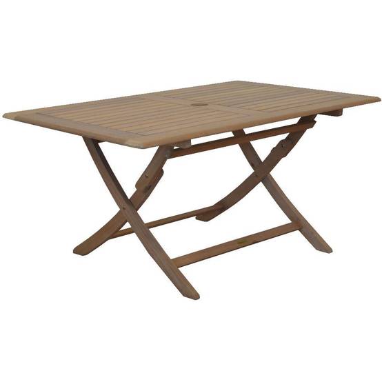 Proloisirs - Table de jardin pliante bois - PROLOISIRS - Image 4