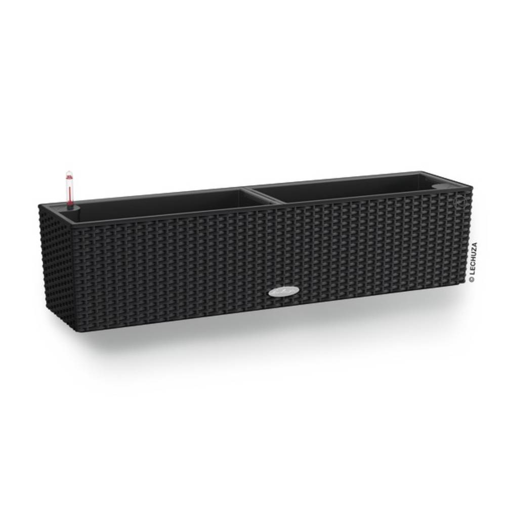 Jardinière Lechuza Balconera Cottage L80 H19 cm Graphit - Image 1