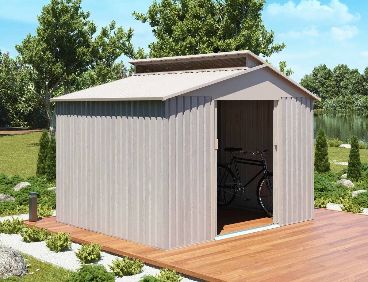Abri de jardin métal aspect bois 7,25 m² Ep. 0,30 mm - Image 14