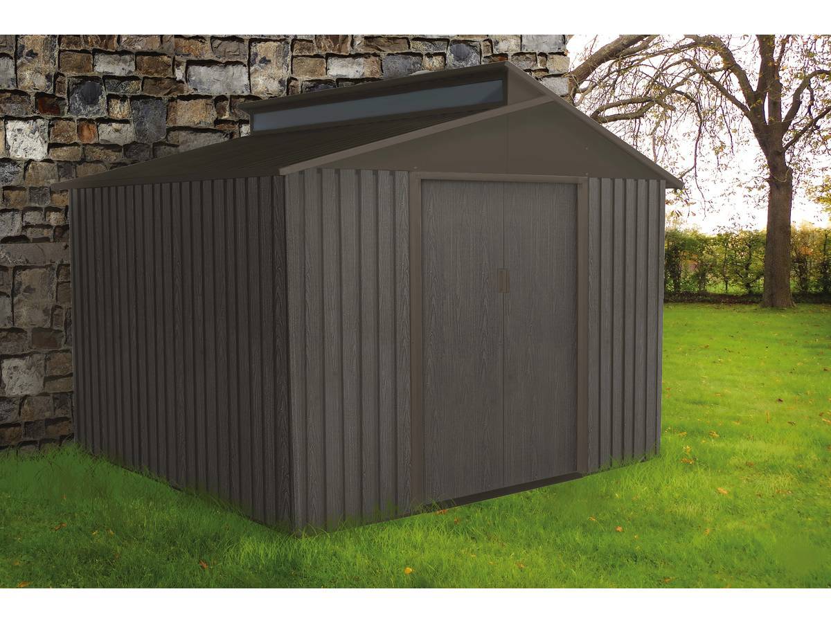 Abri de jardin métal aspect bois 7,25 m² Ep. 0,30 mm - Image 16