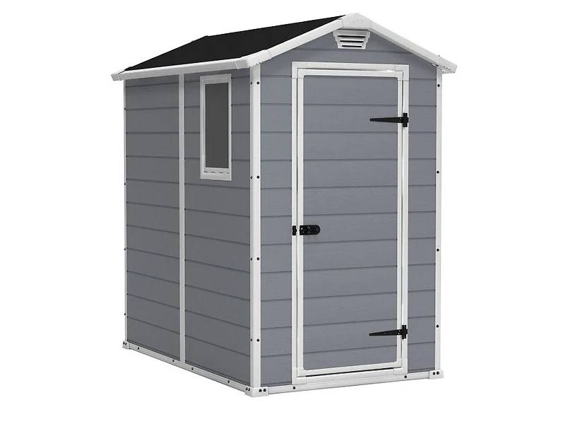 Abri de jardin résine gris avec plancher 2,5m² Premium Keter - Image 1