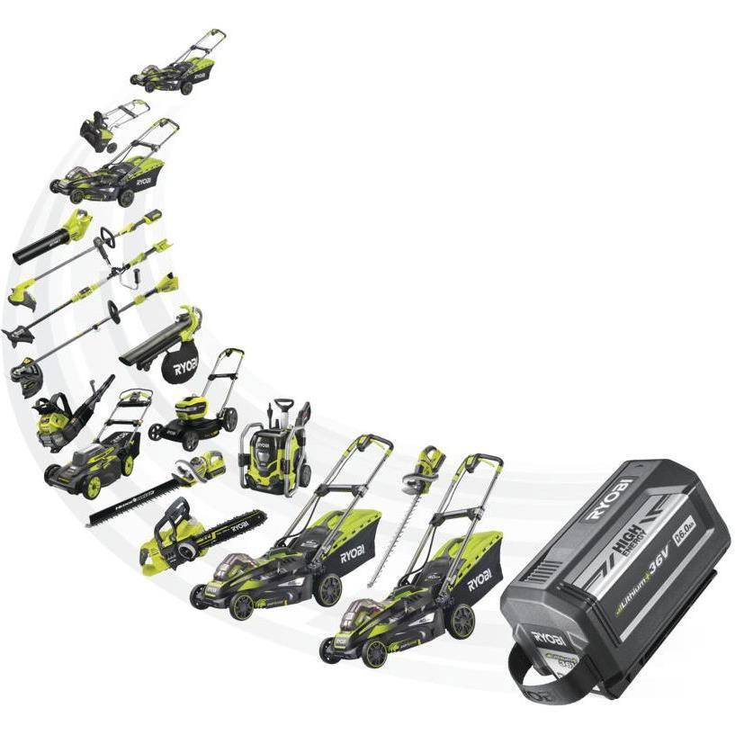 Tronçonneuse à batterie RYOBI RY36CSX35A-0 36V guide 35 cm - Mach - Image 1