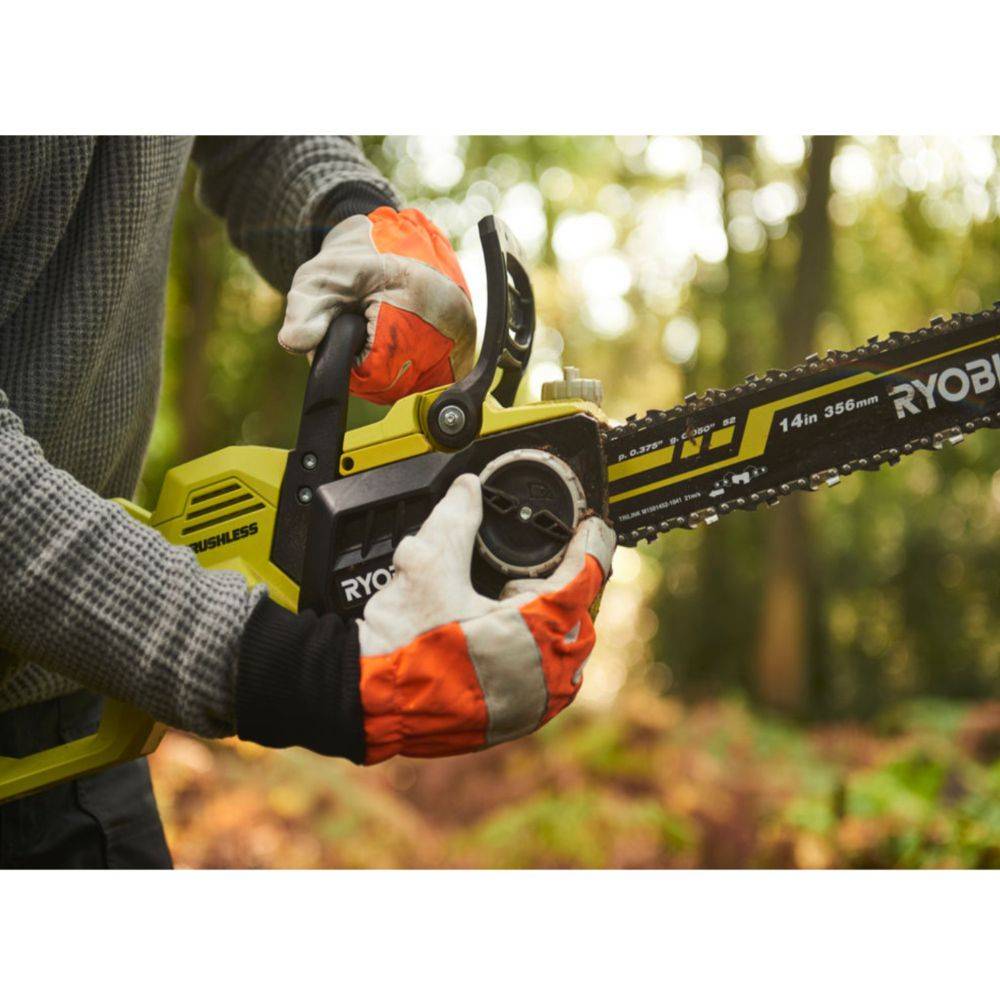 Tronçonneuse à batterie RYOBI RY36CSX35A-0 36V guide 35 cm - Mach - Image 7