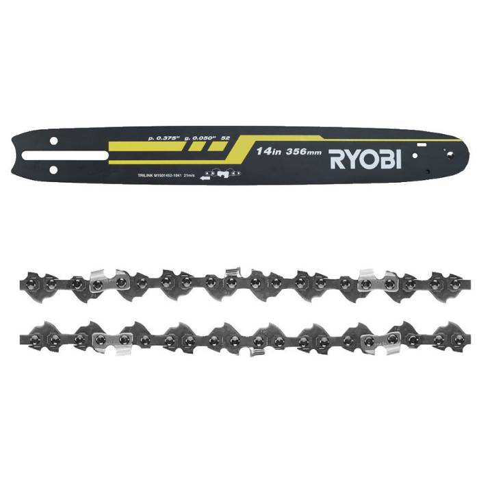 Tronçonneuse à batterie RYOBI RY36CSX35A-0 36V guide 35 cm - Mach - Image 17