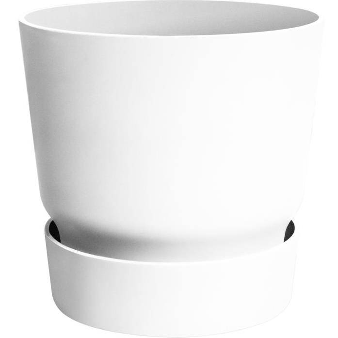 Maceta Elho Greenville Ø47 H44 cm blanco - Imagen 2
