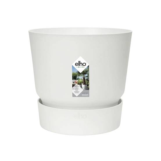 Maceta Elho Greenville Ø47 H44 cm blanco - Imagen 5
