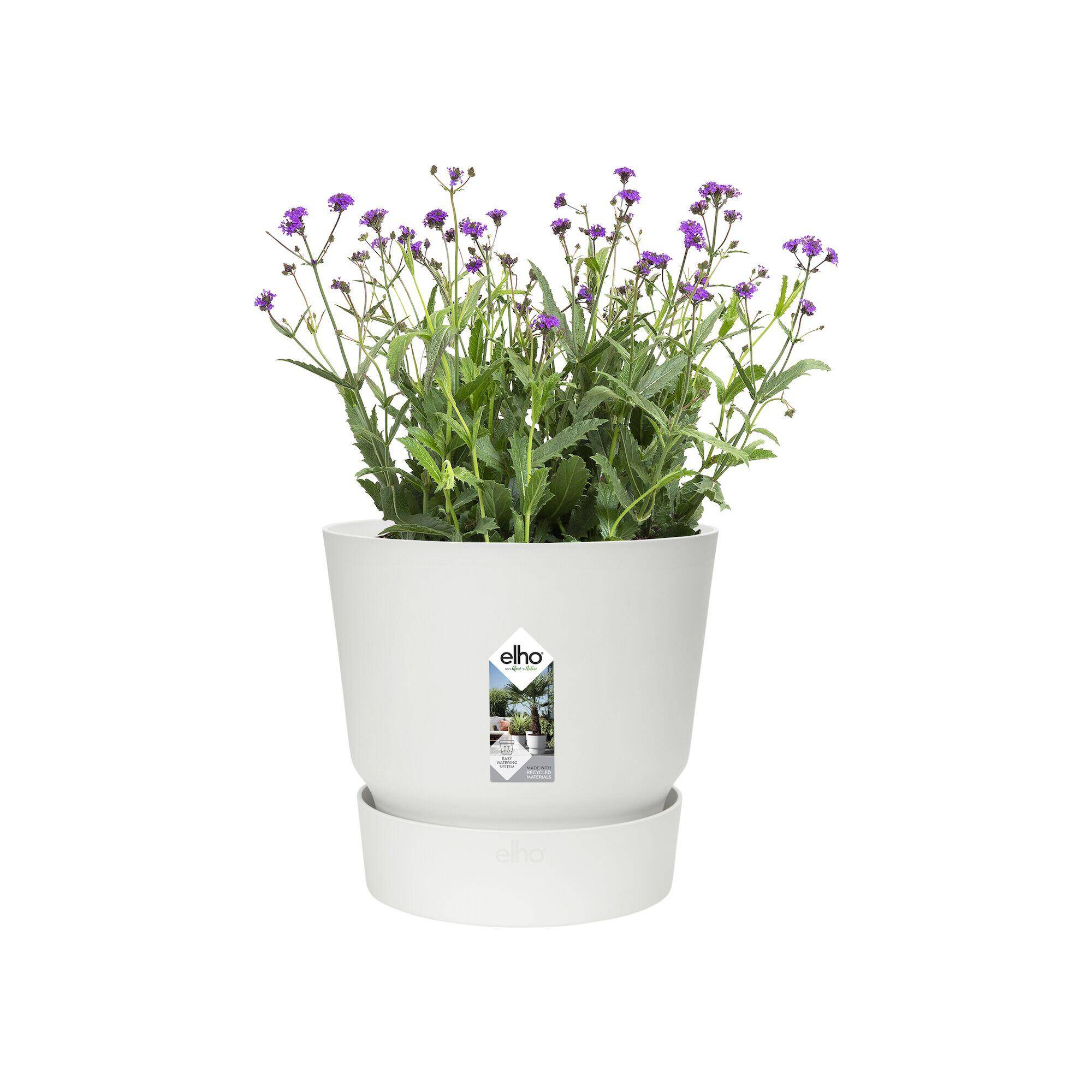 Maceta Elho Greenville Ø47 H44 cm blanco - Imagen 10