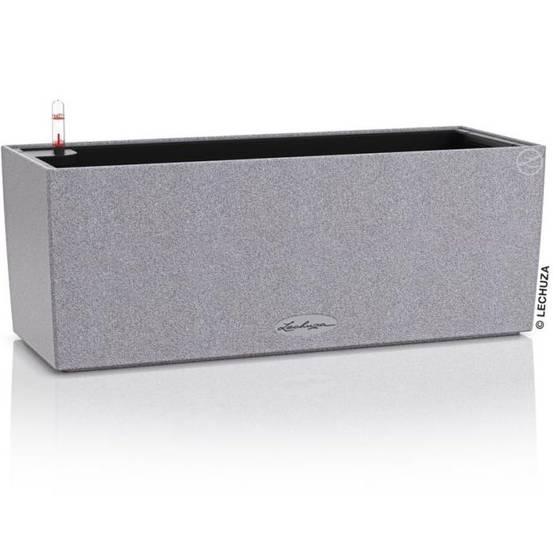 Jardinière Lechuza L50 H19 cm gris pierre - Image 1