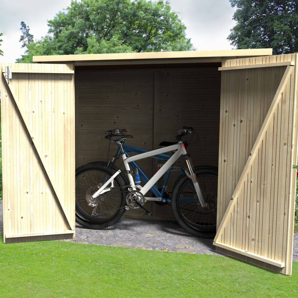 Decor et Jardin - Armoire bois naturel - BIKE BOX - Image 5