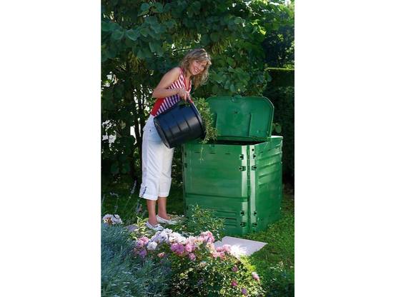 Composteur Thermo-King Polypropylène Vert 600 L H 104 cm - GARANTIA - Image 3