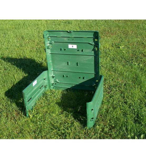 Composteur Thermo-King Polypropylène Vert 600 L H 104 cm - GARANTIA - Image 4