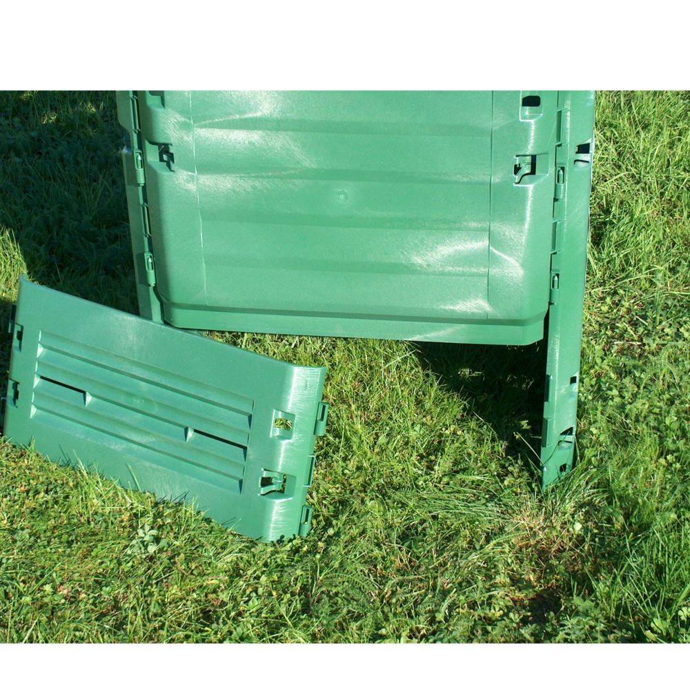 Composteur Thermo-King Polypropylène Vert 600 L H 104 cm - GARANTIA - Image 8