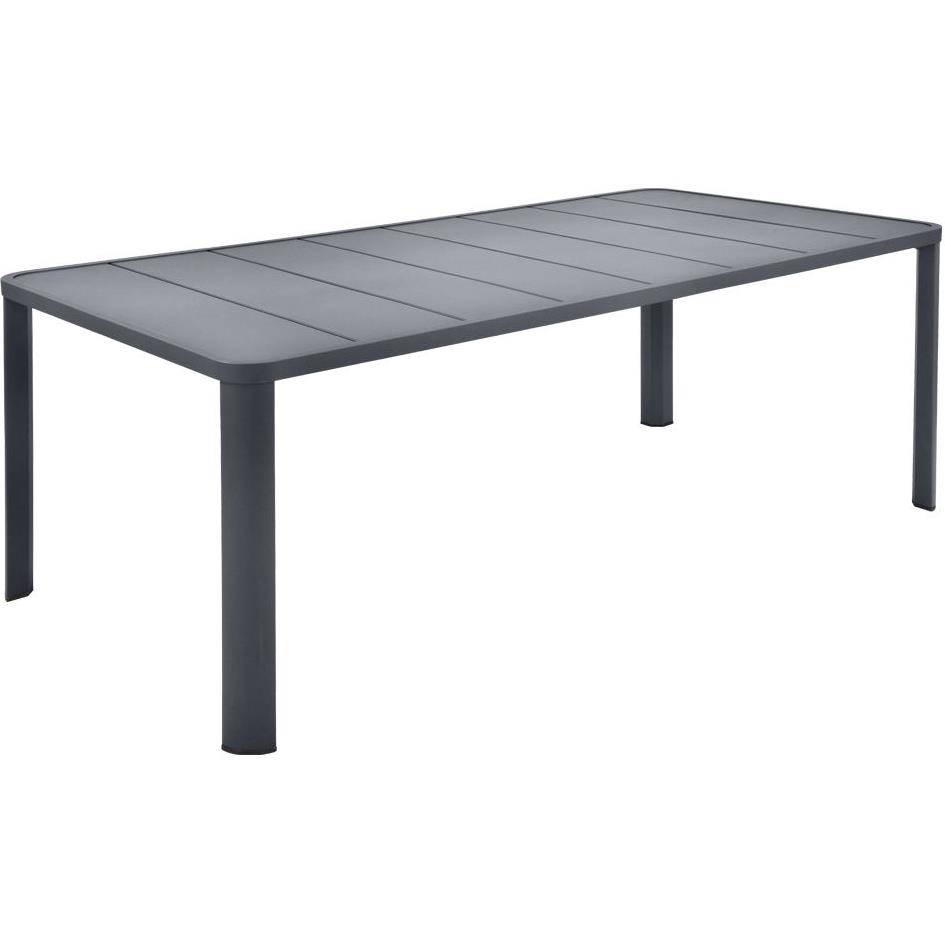 Fermob - Table de jardin rectangulaire alu carbone 8 personnes Oleron Fermob - Image 2