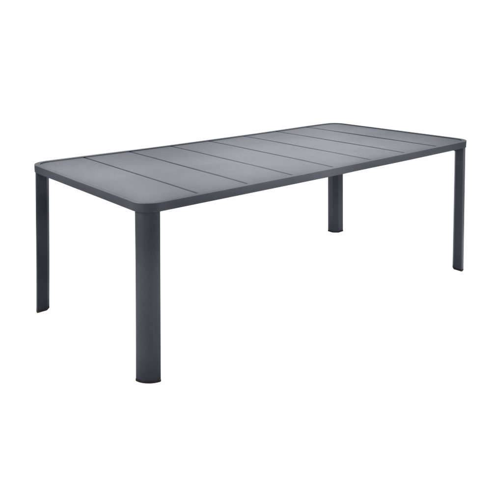 Fermob - Table de jardin rectangulaire alu carbone 8 personnes Oleron Fermob - Image 4