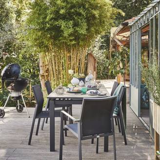 Chaise de jardin empilable - DELIA