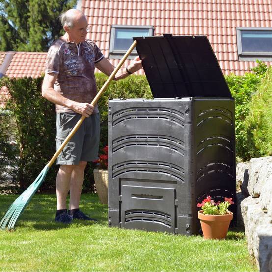 Composteur BELLIJARDIN Compost' Eco 500L noir - Image 1