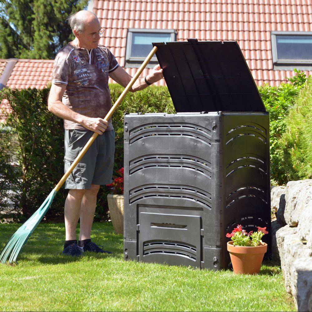 Composteur BELLIJARDIN Compost' Eco 500L noir - Image 1