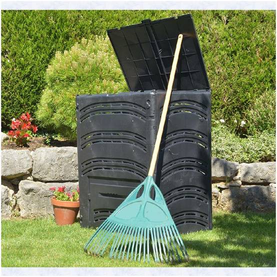 Composteur BELLIJARDIN Compost' Eco 500L noir - Image 3