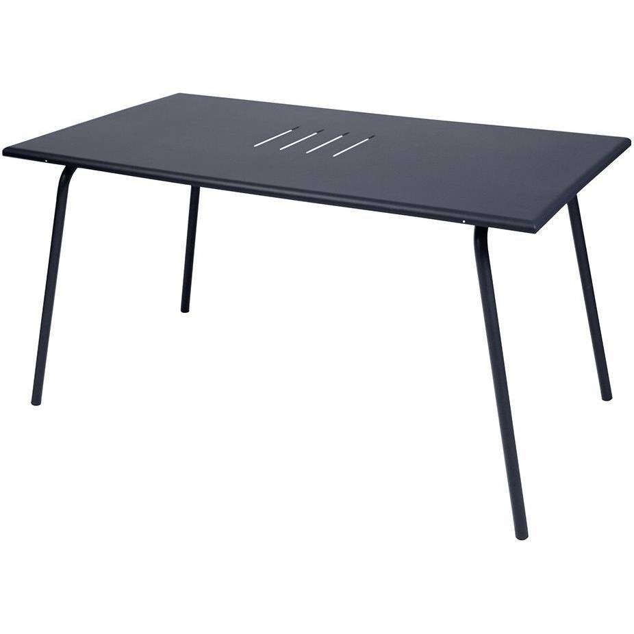 Fermob - Table de jardin rectangulaire acier carbone 6 personnes Monceau Fermob