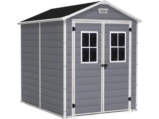 Abri de jardin résine anthracite avec plancher 4,4m² Premium Keter - Image 11