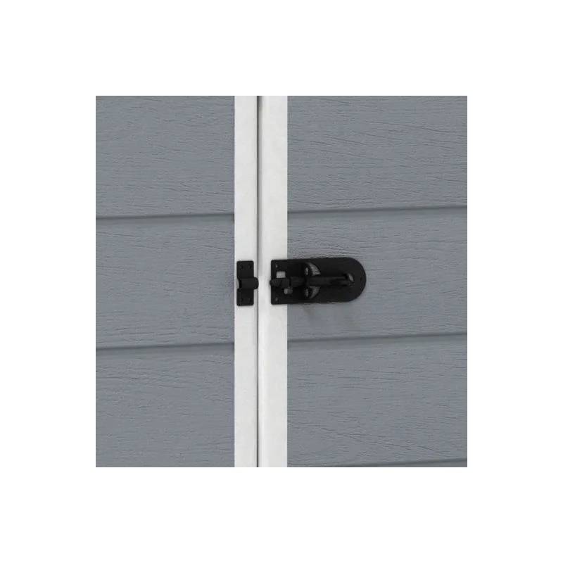 Abri de jardin résine anthracite avec plancher 4,4m² Premium Keter - Image 9